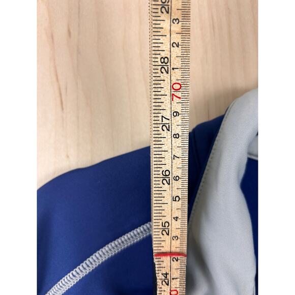 Walter Hagen Men’s Blue Quarter Zip Pullover Performance Top Size L - Picture 7 of 9